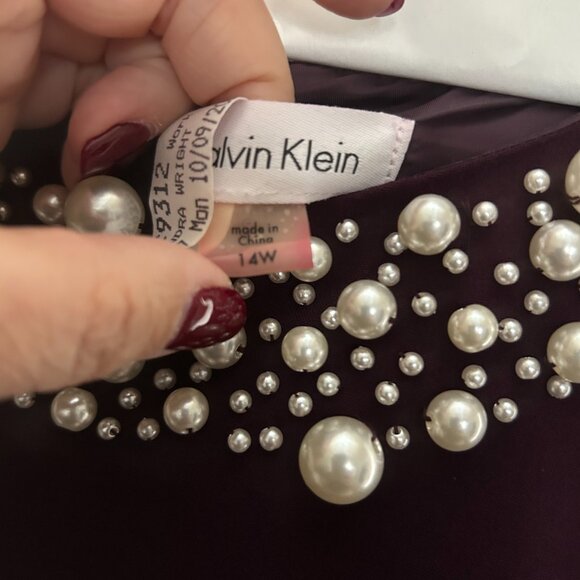 Calvin Klein, Sheath Dress, Size 14W - Picture 3 of 4